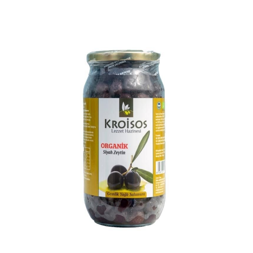 KROISOS ORGANİK 310 GR SİYAH ZEYTİN
