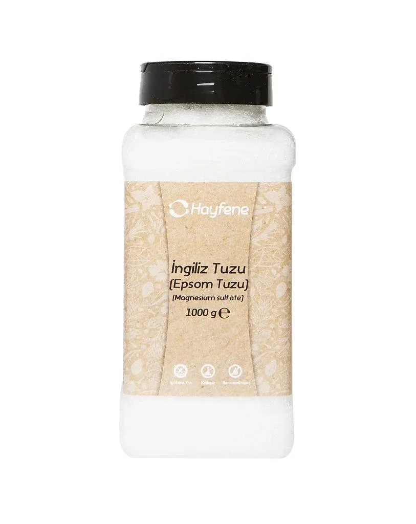 HAYFENE İNGİLİZ TUZU 1000 GR (EPSOM TUZU)