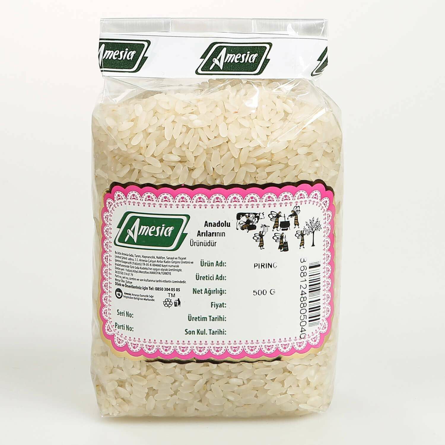 AMESIA PİRİNÇ 500 GR