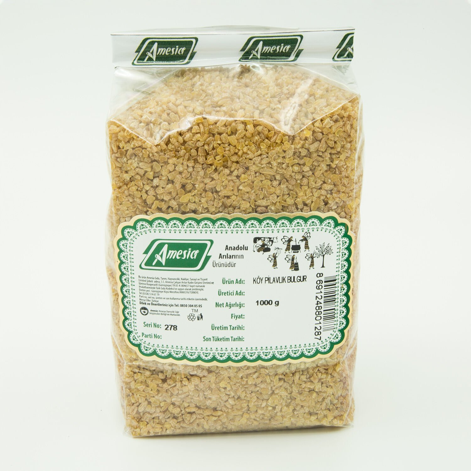 AMESIA KÖFTELİK BULGUR 1000 GR