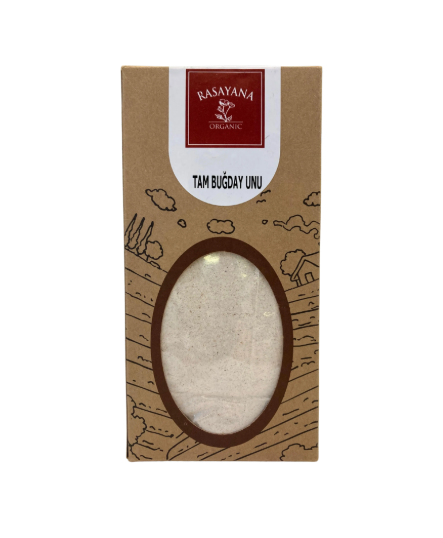ORGANİK TAM BUĞDAY UNU (RASAYANA) 500 GR