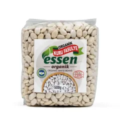 ORGANİK KURU FASULYE (ESSEN) 500 GR