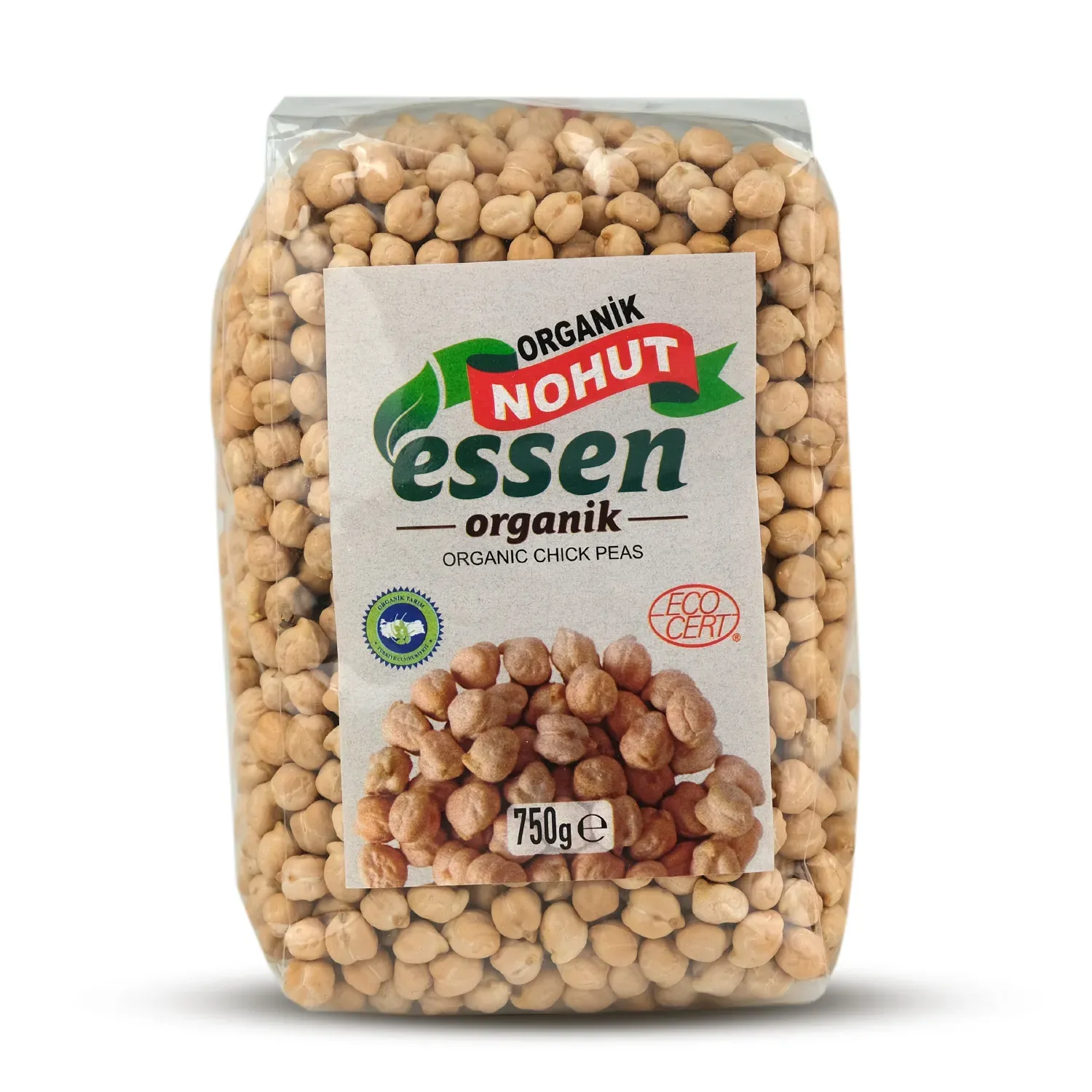 ORGANİK KURU NOHUT (ESSEN) 750 GR