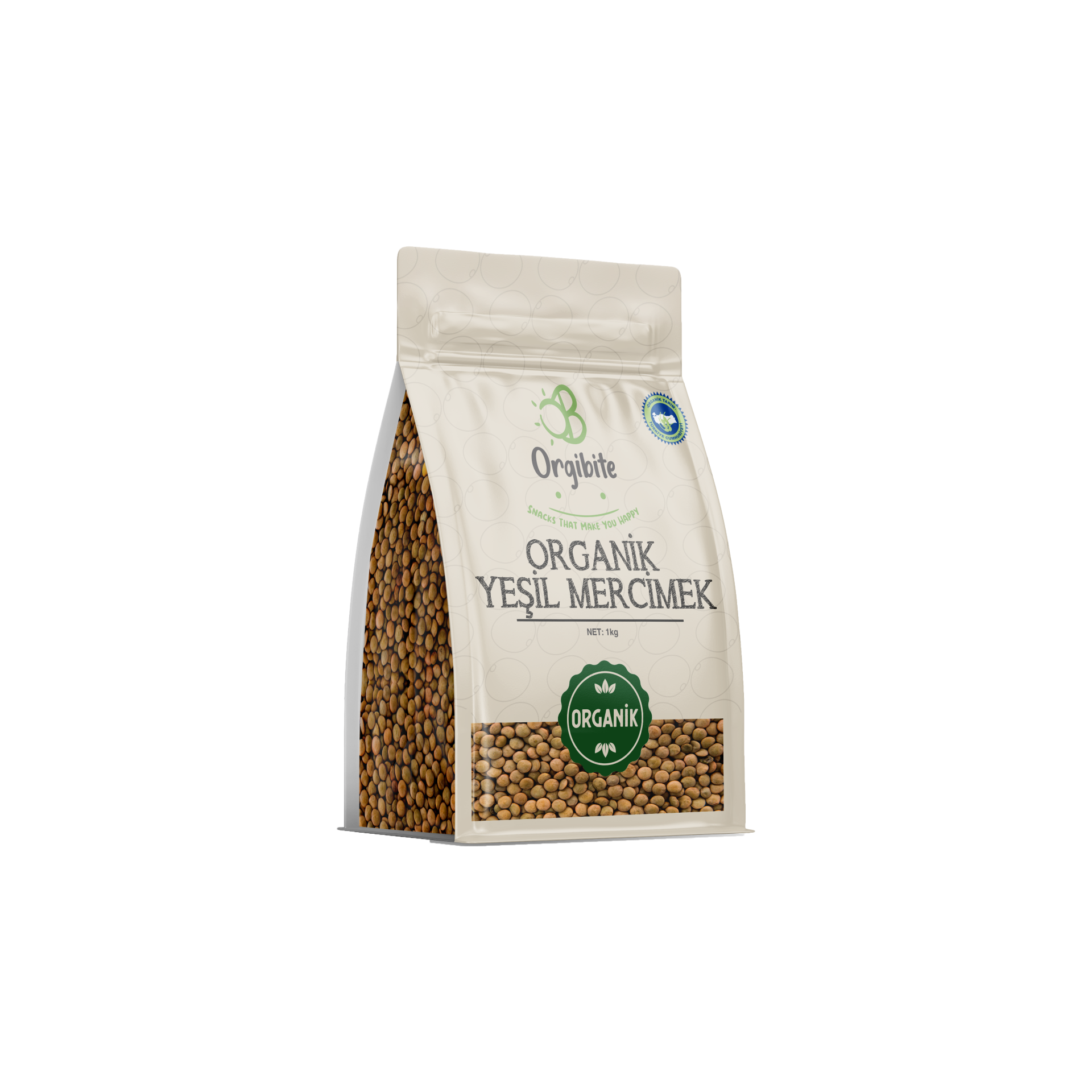 ORGANİK YEŞİL MERCİMEK (ORGİBİTE) 1 KG