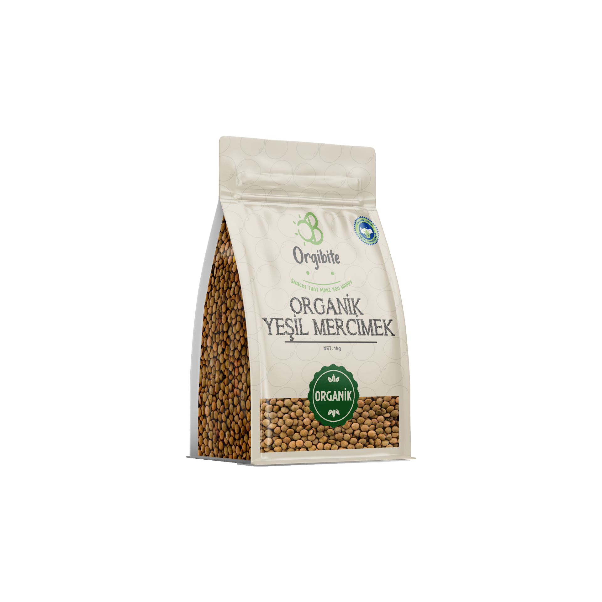 ORGANİK YEŞİL MERCİMEK (ORGİBİTE) 1 KG