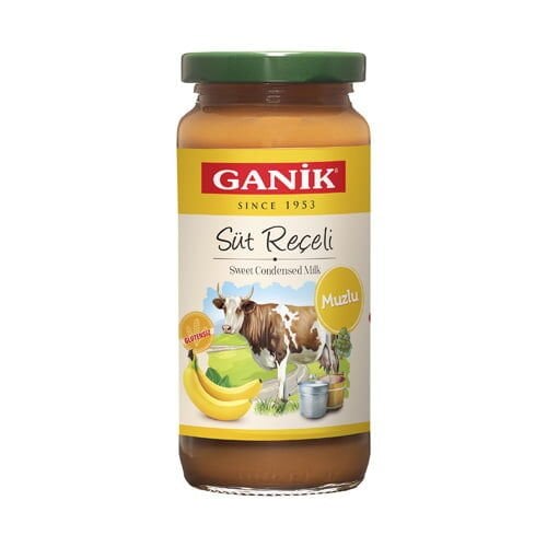 GANİK SÜT REÇELİ MUZLU 270 GR