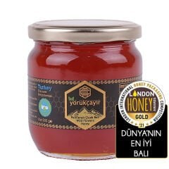 YÖRÜKÇAYIR ÖDÜLLÜ ORGANİK POLİFLORALI SÜZME BAL 500 GR