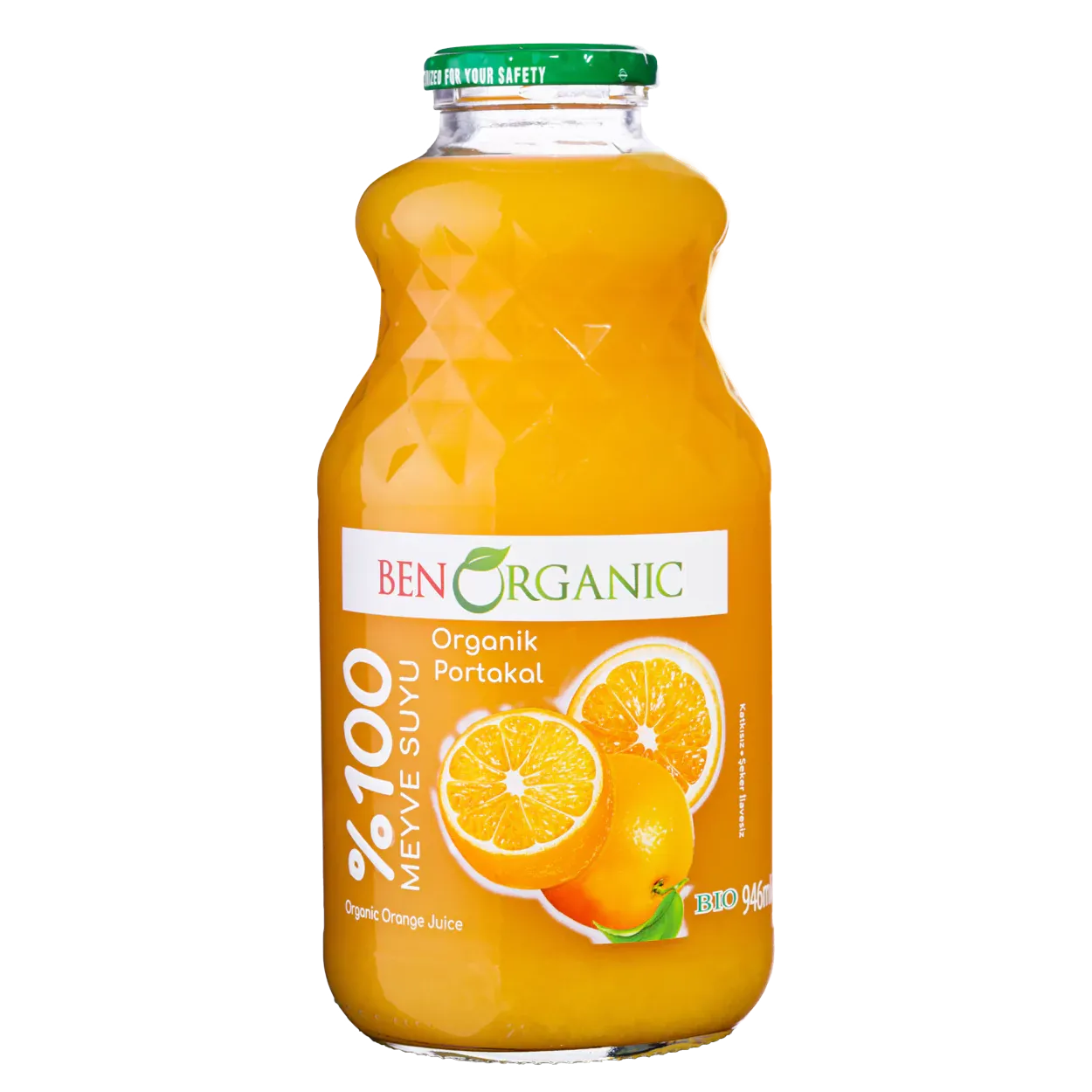 ORGANİK PORTAKAL SUYU 946 ML