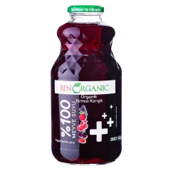 ORGANİK KIRMIZI KARIŞIK MEYVE SUYU 946 ML