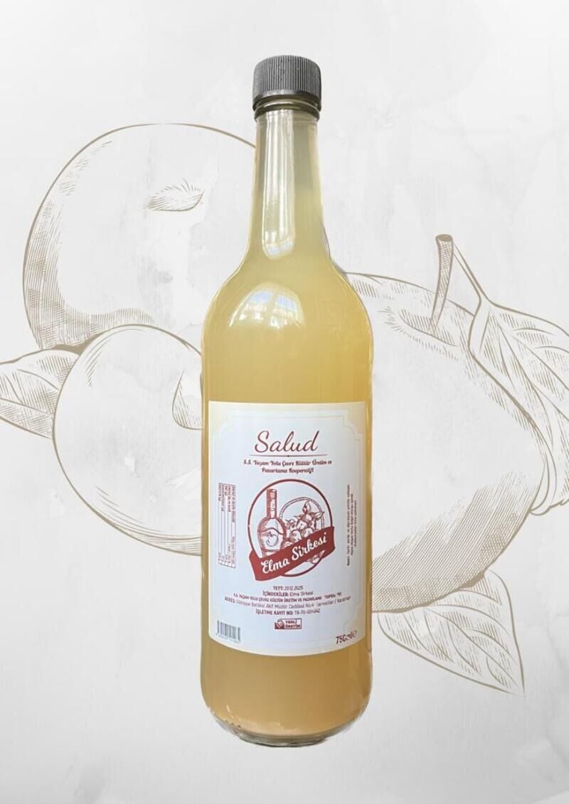 SALUD ELMA SİRKESİ 750 ML