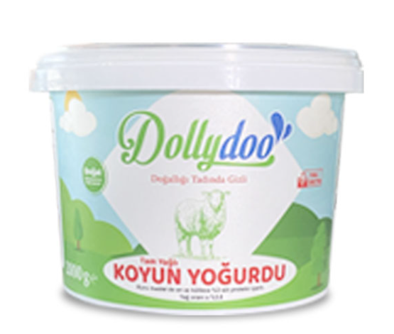 DOLLYDOO KOYUN YOĞURDU 2 KG