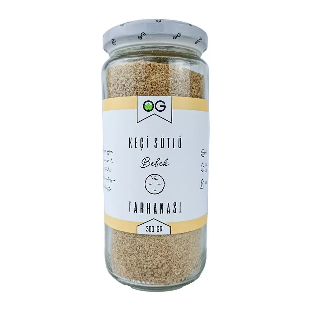 OG ORGANİK KEÇİ SÜTLÜ BEBEK TARHANASI 300 GR