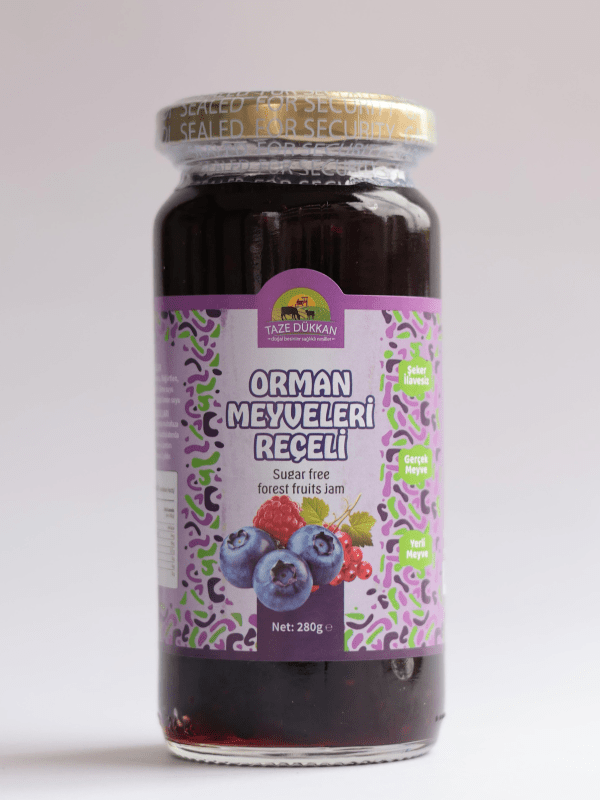 TAZE DÜKKAN ORMAN MEYVELERİ REÇELİ 280 GR