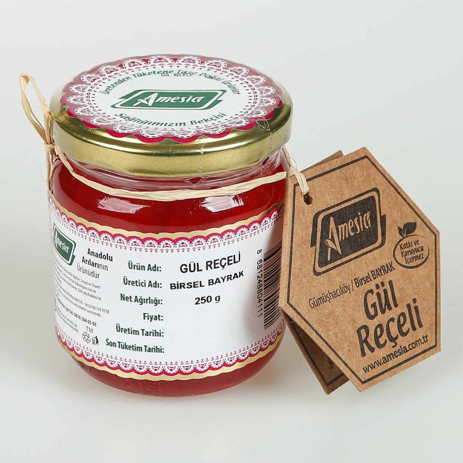 AMESİA GÜL REÇELİ 250 GR