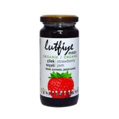 LUTFİYE ORGANİK ÇİLEK REÇELİ 280 GR