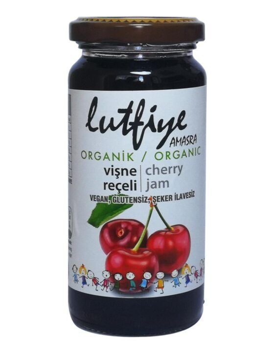 LUTFİYE ORGANİK VİŞNE REÇELİ 280 GR