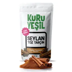 KURU YEŞİL SEYLAN TOZ TARÇIN 50 GR