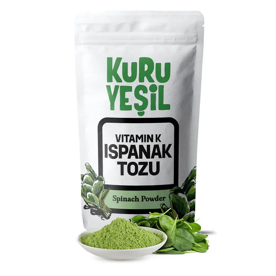 KURU YEŞİL ISPANAK TOZU 100 GR