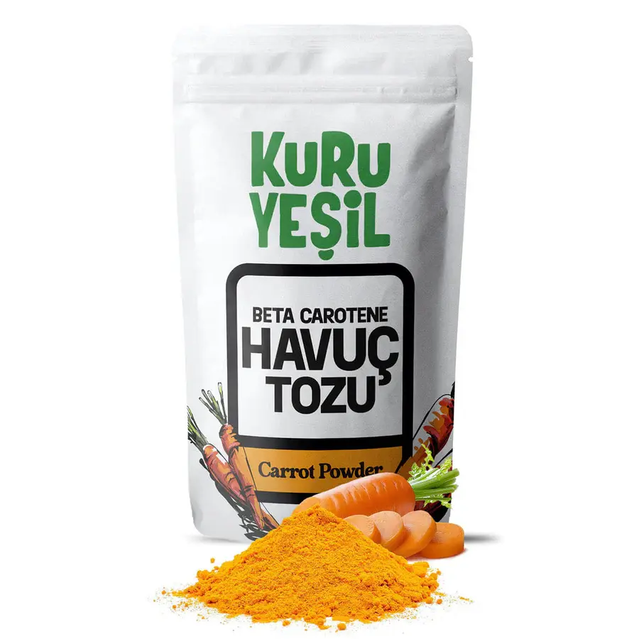 KURU YEŞİL HAVUÇ TOZU 100 GR