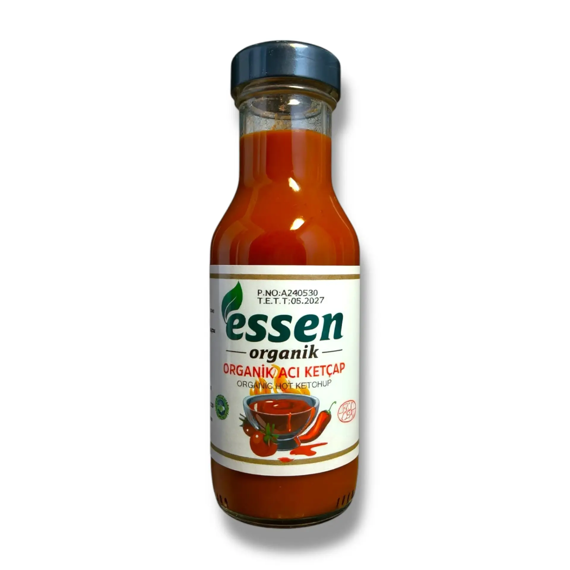 ESSEN ORGANİK ACI KETÇAP 300 GR