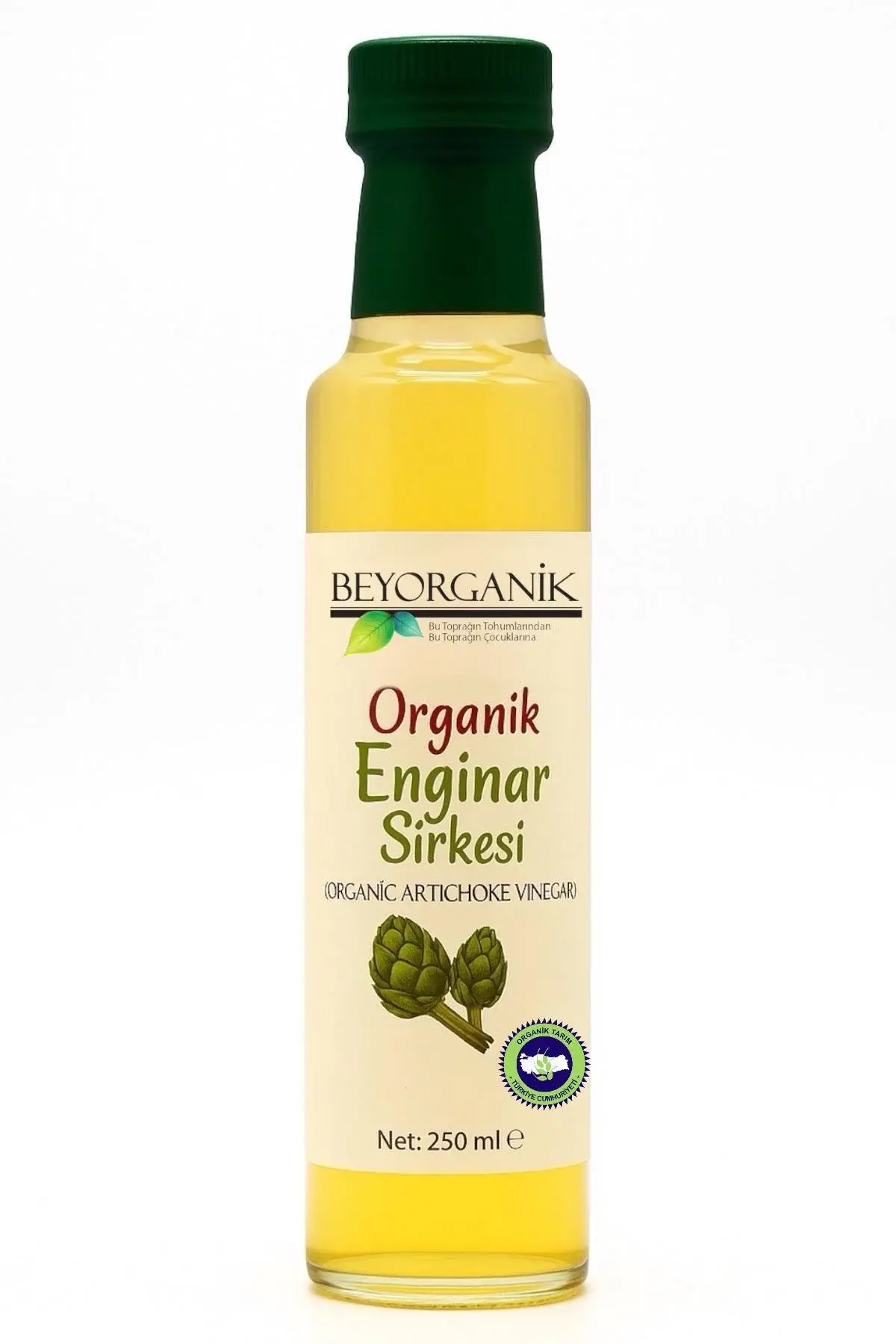 BEYORGANİK ENGİNAR SİRKESİ 250 ML