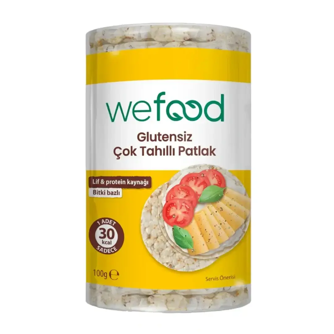 WEFOOD ÇOK TAHILLI PATLAK 100 GR