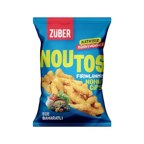 ZÜBER NOUTOS EGE BAHARATLI NOHUT CİPSİ 55 GR