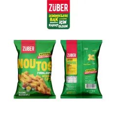 ZÜBER NOUTOS BAHARATLI KAJUN NOHUT CİPSİ 55 GR