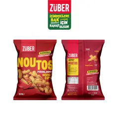 ZÜBER NOUTOS CHİLİ BAHARATLI NOHUT CİPSİ 55 GR