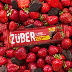 ZÜBER ÇİLEKLİ KAKAOLU MEYVE BAR 40 GR