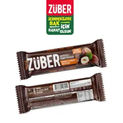 ZÜBER FINDIK KAKAOLU MEYVE BAR 40 GR