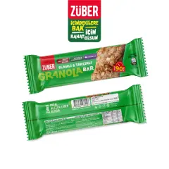 ZÜBER BAL KABAKLI TARÇINLI MEYVE BAR 35 GR