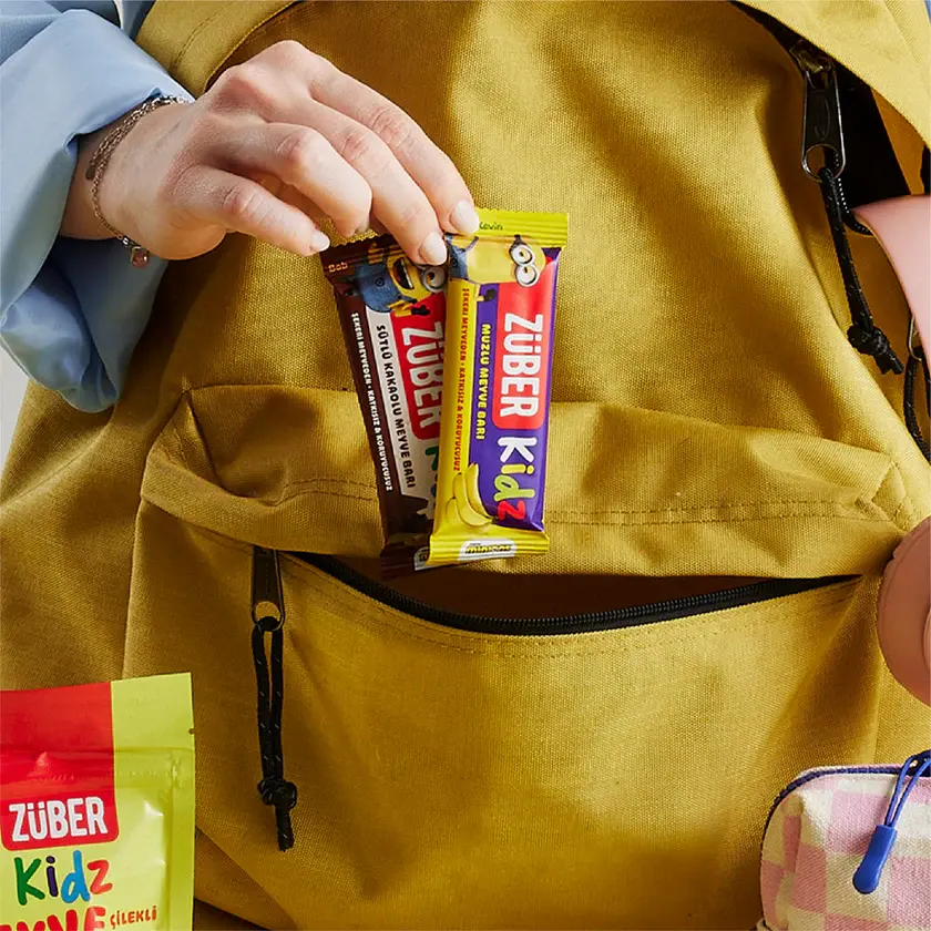 ZÜBER KİDZ MUZLU MEYVE BAR 25 GR